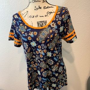 NWT Gorgeous navy striped classic T